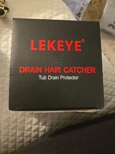 Lekeye Bathtub Shower Drain Hair Catcher Stainless Steel