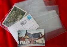 2000 Postcard Sleeves Covers Old AK 96x148 mm 75MY Clear H1