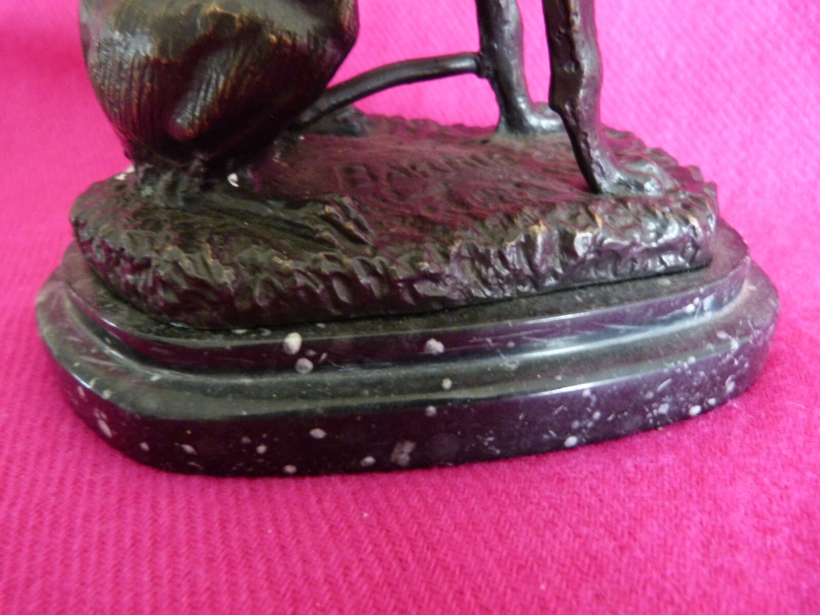 BRONZE ANIMALIER LE LEVRIER ASSIS eBay