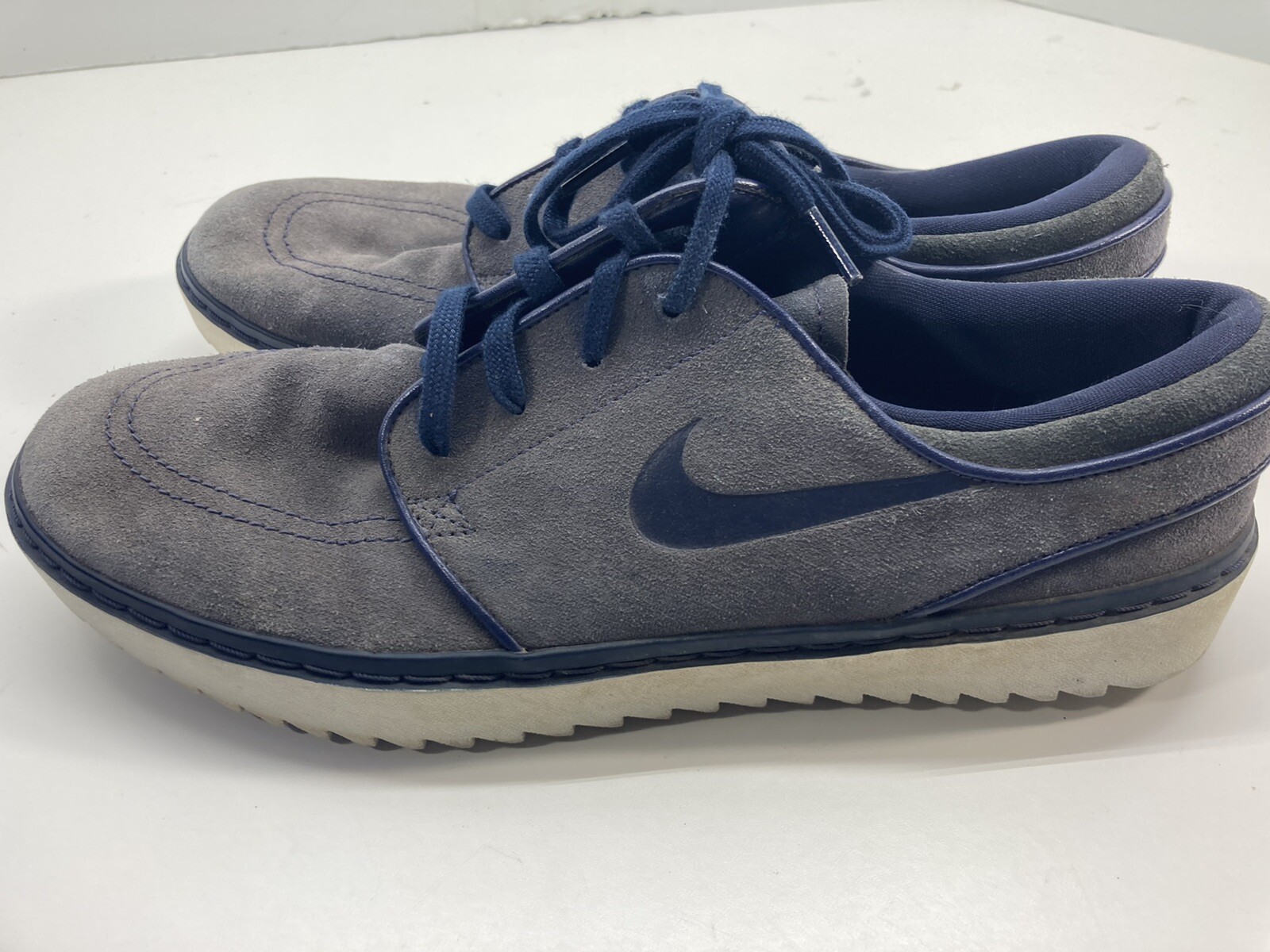 Nike Stefan Janoski Gray Suede Leather Men’s Golf Shoes AT4967400 Size