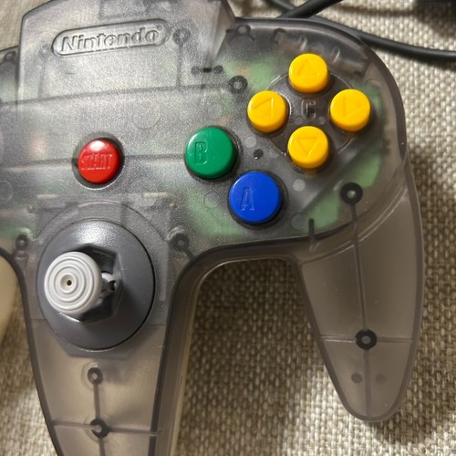 Nintendo 64 Clear Grey JUSCO Limited Edition Console N64 Rare from Japan - 第 7/10 張圖片