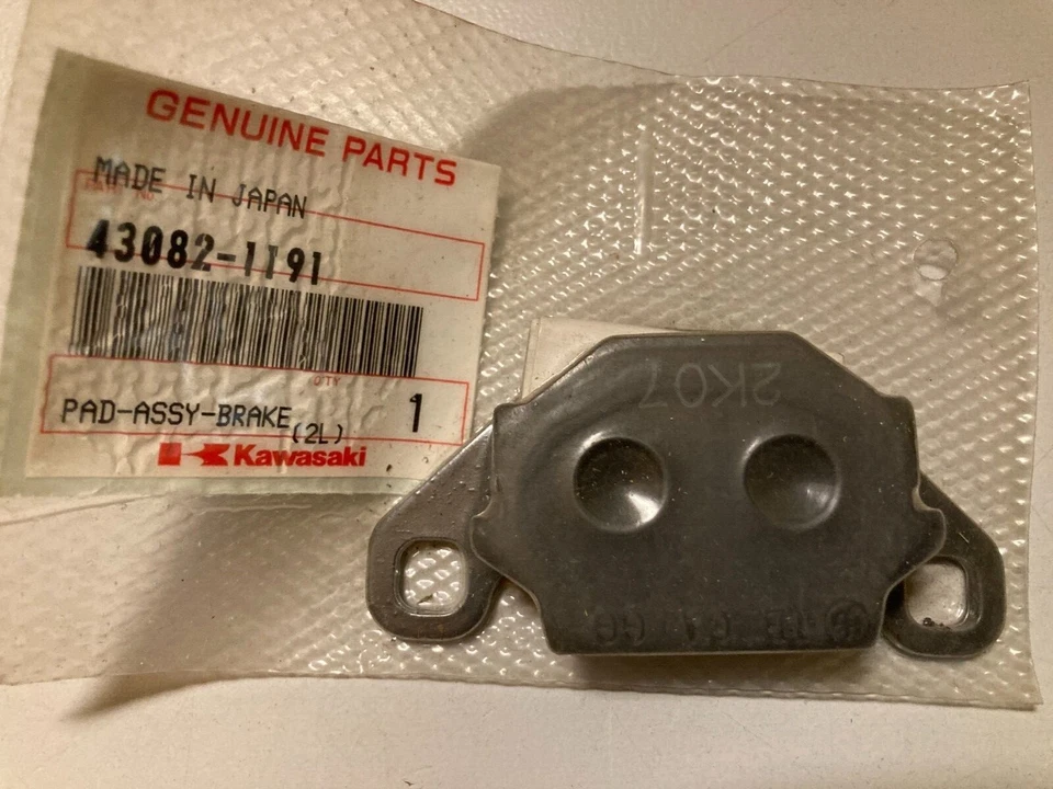 Bremsbeläge (1 Scheibe) Kawasaki KXT 250 43082-1191 NOS - Bild 1 von 1
