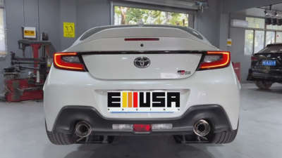 EMUSA SS Cat back Exhaust For 2022-2024 Subaru BRZ ZN8/ Toyota