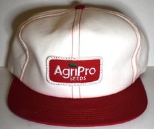 Vintage K Products Agri Pro Farm Seeds Trucker Snapback Mesh Retro Cap Hat