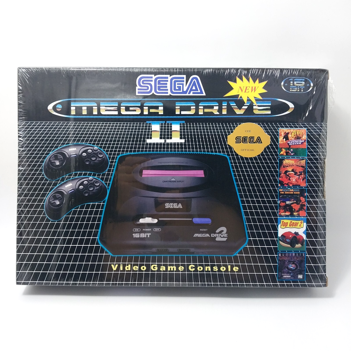 SEGA MEGA DRIVE 2 本体 コントローラー付き NEW Boxed Sealed SEGA Mega Drive 2 Console Software Games Japan