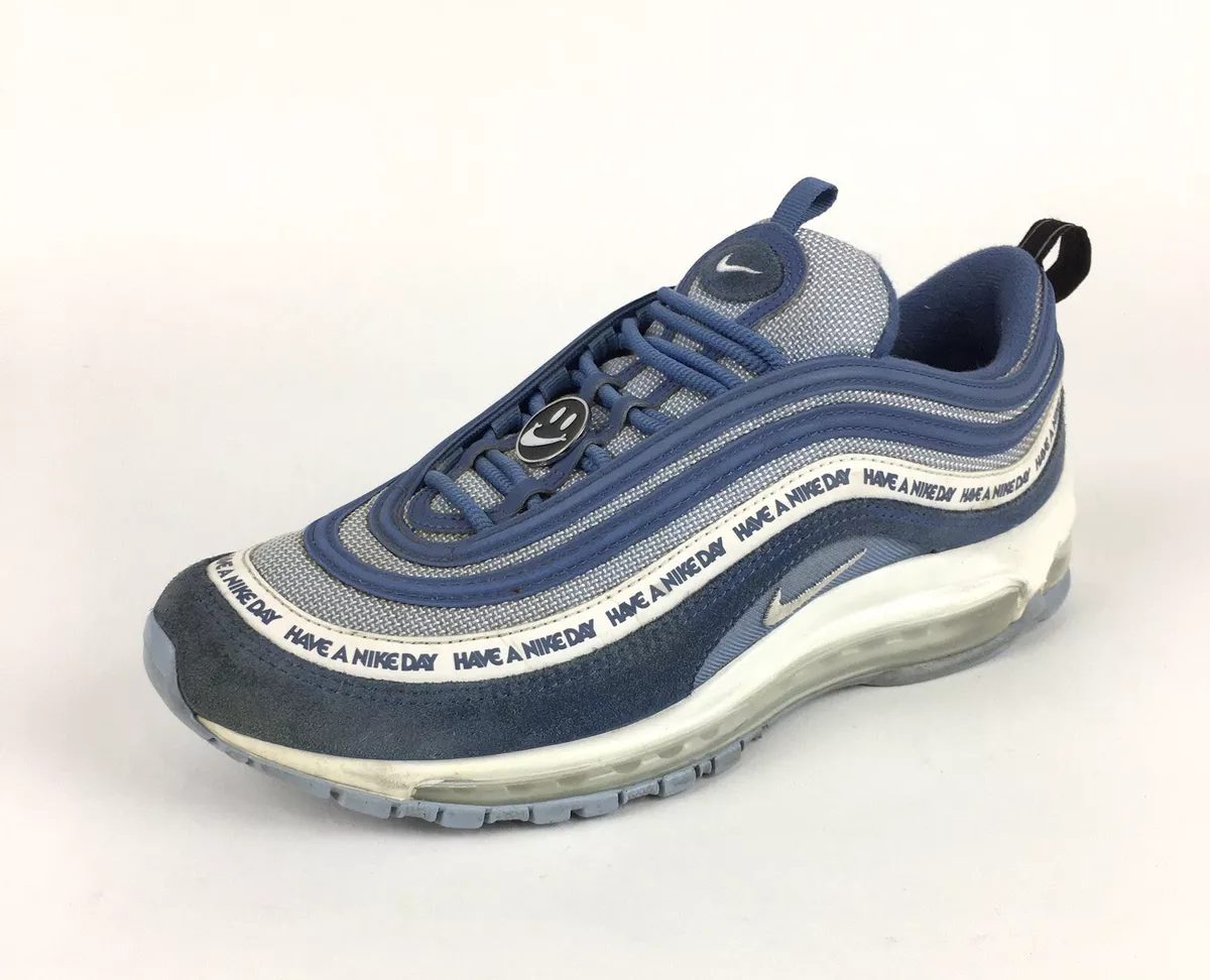 Nike Air Max 97 Have a Nike Day BQ9130 400 Mens Size 9 Indigo
