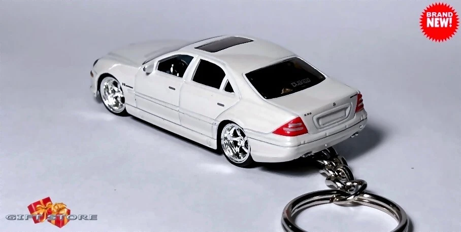 🎁🎁CHAVEIRO RARO BRANCO MERCEDES S CLASS S55 V8 AMG PERSONALIZADO Edição Limitada ÓTIMO PRESENTE🎁🎁 - Imagem 2 de 4