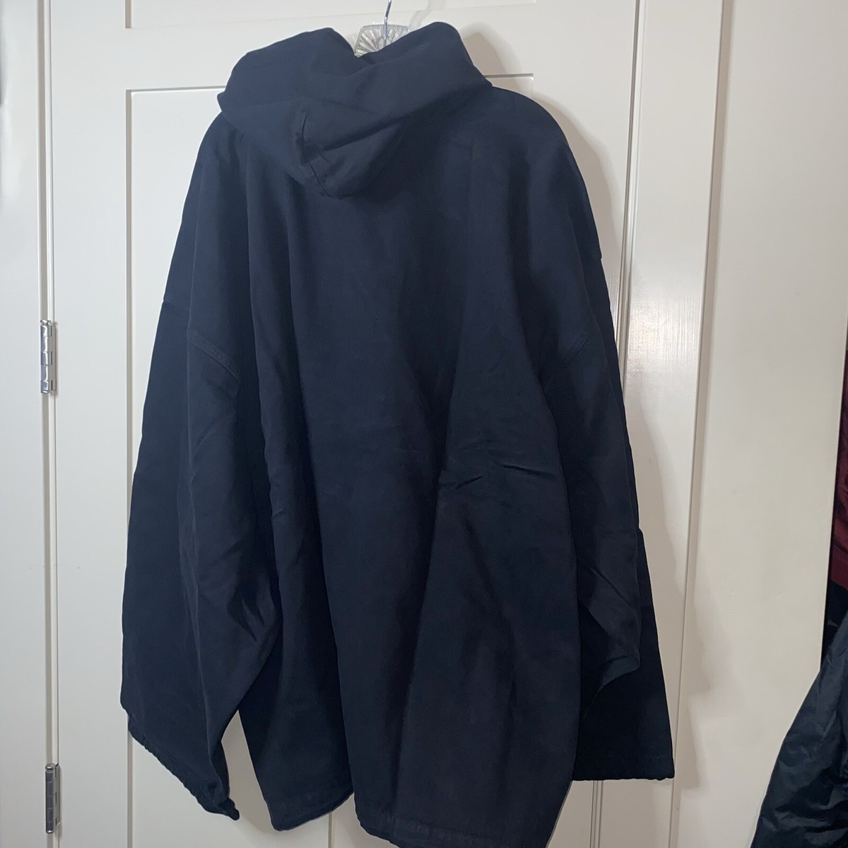 Yeezy Gap Engineered by Balenciaga Sateen Anorak 'Black' XL New | eBay