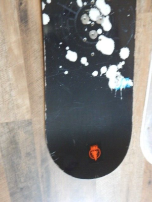 BURTON Indie 155 Snowboard 61 inches Black/Blue Graphics + Burton