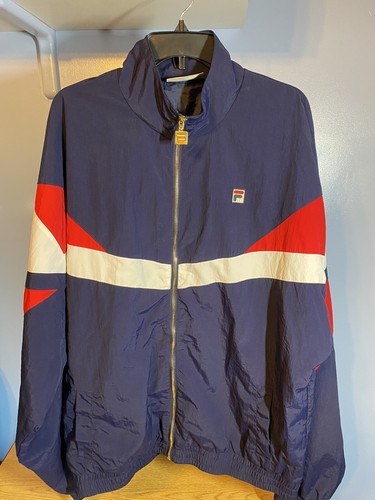 FILA Mens Wilco Track Jacket Full Zip 