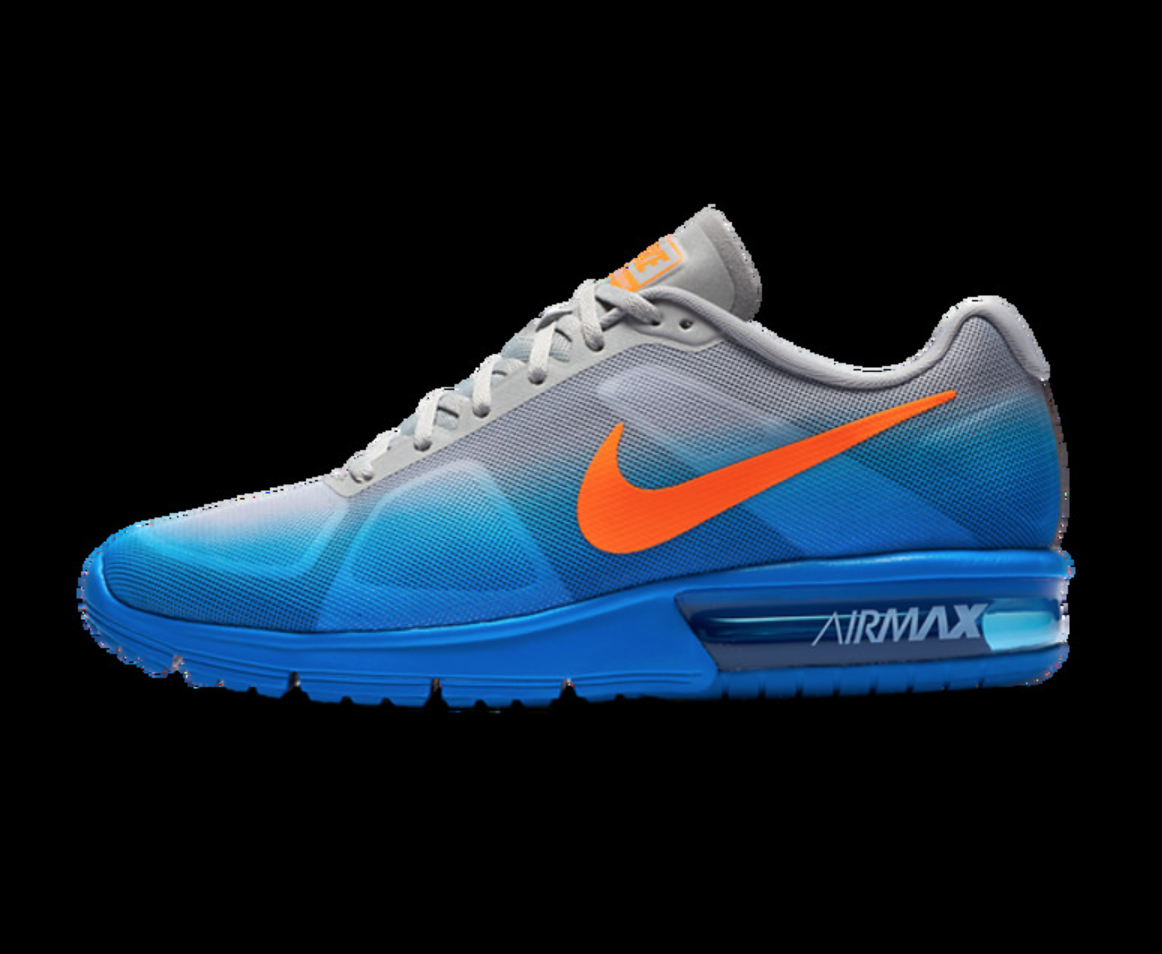 NEW Men's Nike Air Max Sequent Running Shoes 719912 408 Torch 343846 002