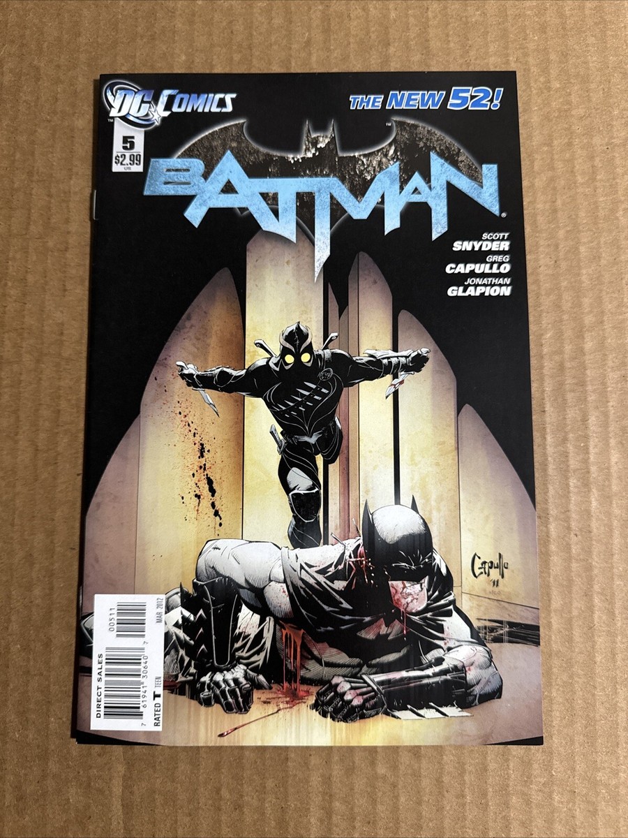 BATMAN #5 FIRST PRINT DC COMICS (2012) NEW 52 COURT OF OWLS SNYDER