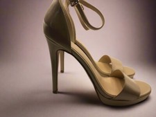 Michael by Michael Shannon Open Toe Platform Heels