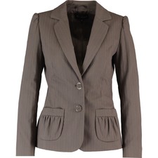 Luisa Spagnoli Lighter Brown Fitted Jacket Bnwt