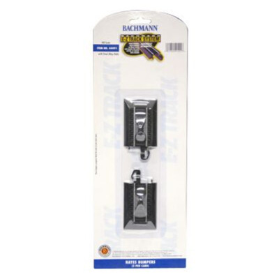 Bachmann 44491 EZ-Track Hayes Bumper (2)  w/ Steel Alloy Rails HO Scale