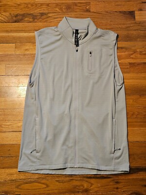 10 Thousand Over Zip Vest - Men's XL - Light Grey