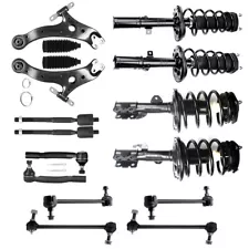For 04-06 Lexus ES330 Toyota Camry Front Rear Struts Control Arm Suspension Kit