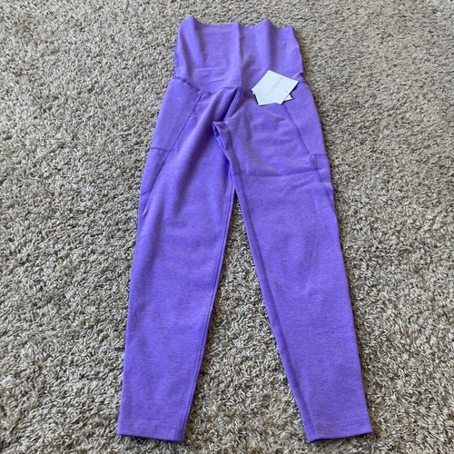 Beyond Yoga Womens Spacedye Love The Bump Bright Amethyst Heather S $110