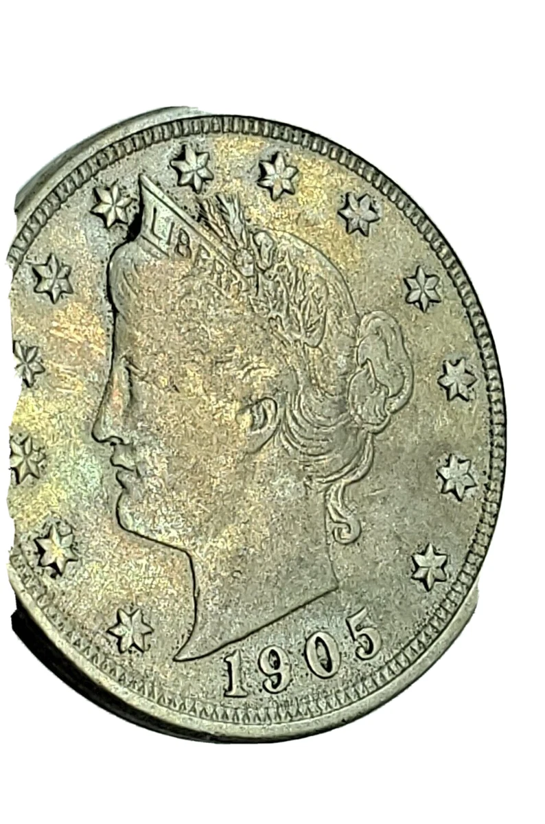 V clearance nickel 1905