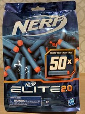     Nerf Foam Darts - Elite 2.0 50-Dart Refill Pack   
