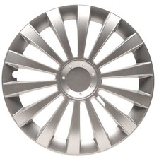 14 Zoll Radkappen Silber glänzend – 4er Set Radzierblenden für Stahlfelgen Neu