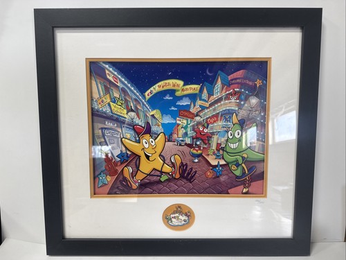 2004 eBay Live Lithograph #126/500 Limited Edition Frame Print NEW ORLEANS & Pin