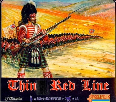 Strelets Models 1/72 THIN RED LINE THE BRITISH AT BALAKLAVA  Figure Set