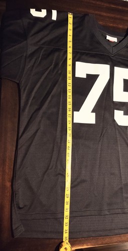 Autentica maglia Mean Joe Greene Steelers cucita con licenza #75 taglia 3XL non indossata - Foto 9 di 9