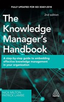 Nick Milton (U. A.) | Knowledge Manager's Handbook | Buch | Englisch (2019)