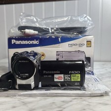 Panasonic SDR-H80 60 GB HDD Digital Camcorder Missing Battery Charger  SD Card