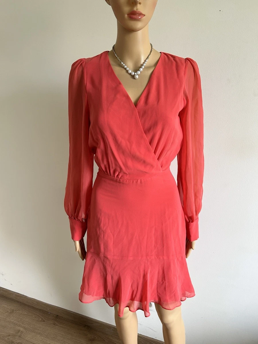 Robe Courte NAF NAF Femme - Taille 36 - Rouge - élégante - Occasion