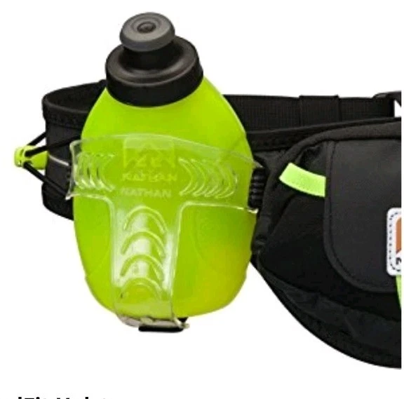 Cinturón de hidratación y cintura Nathan Trail Mix Plus 20 oz - totalmente ajustable - nuevo con etiquetas Foto 4 de 4