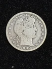 1900-S Barber Half Dollar F-VF 90% Silver San Francisco Mint