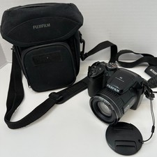 Fujifilm FinePix S3280 14.0MP Digital Camera - Black With Case and Memory Card