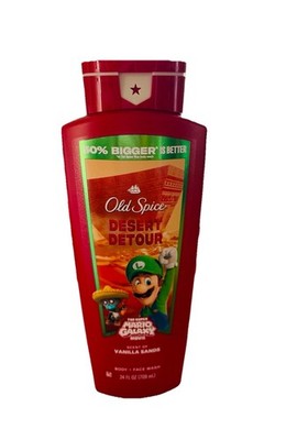 Old Spice Super Mario Galaxy Cosmic Quest Body Wash 24oz Brand New Luigi HTF