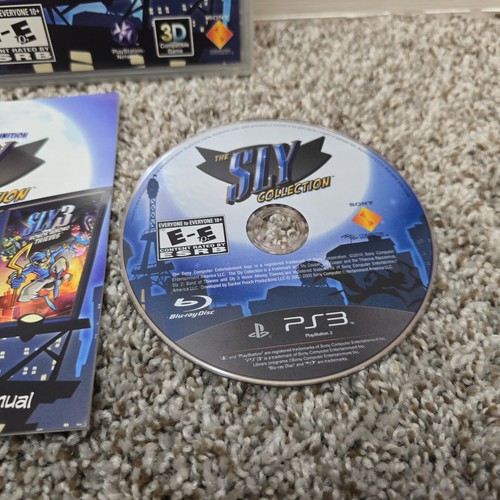 The Sly Collection (Sony PlayStation 3 PS3, 2010) Complete CIB - Picture 4 of 5