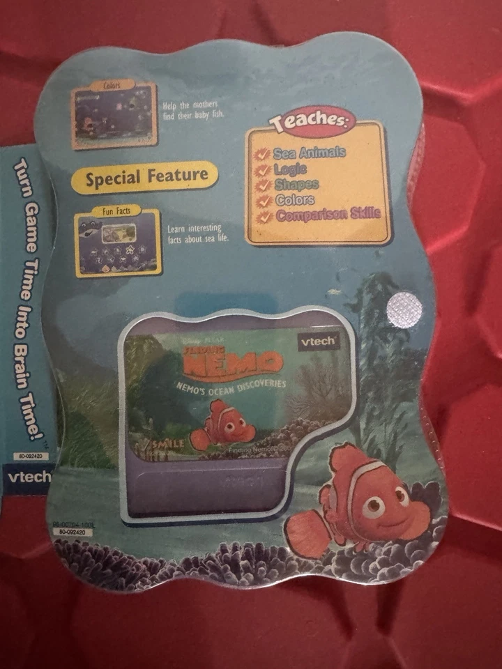 VTech V-Smile Game Disney Nemo’s Ocean Discoveries NIP - Image 4 of 4