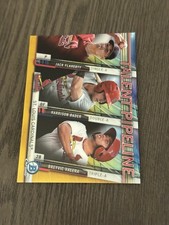 2017 Bowman Chrome Talent Pipeline Gold Refractor /50 FLAHERTY / BADER / VALERA