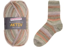 Supergarne Aktiv Sock yarn Natural 4-ply superwash 100g/459yd #5404