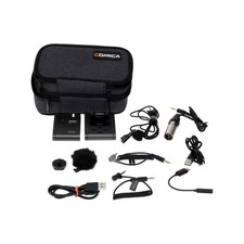 Comica BoomX-U Wireless Lapel Microphone Set with Case
