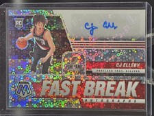 2020-21 Panini Mosaic Auto Fast Break CJ Elleby #FB-CJE Rookie Auto RC