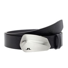 RARE - J. Lindeberg Men's GOLF CLUB Black LEATHER BELT - 28 - 39"  Waist (NEW)