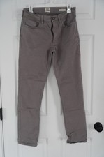 Flint And Tinder Huckberry Slim Fit Chino Pants, Mens 30x30, Light Gray
