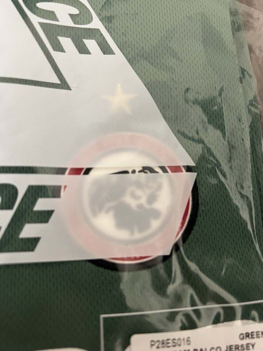 Palace Skateboards SS25 Pro Team Palco Mesh Soccer Jeresy Green