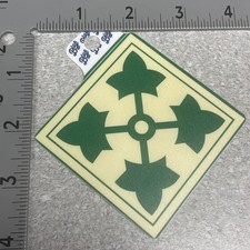 Decal - 4th Infantry Division - Upgraded Outdoor Use- New