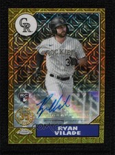 2022 Series 2 1987 Topps Chrome Silver Pack Mojo 94/199 Ryan Vilade Auto 0r8j