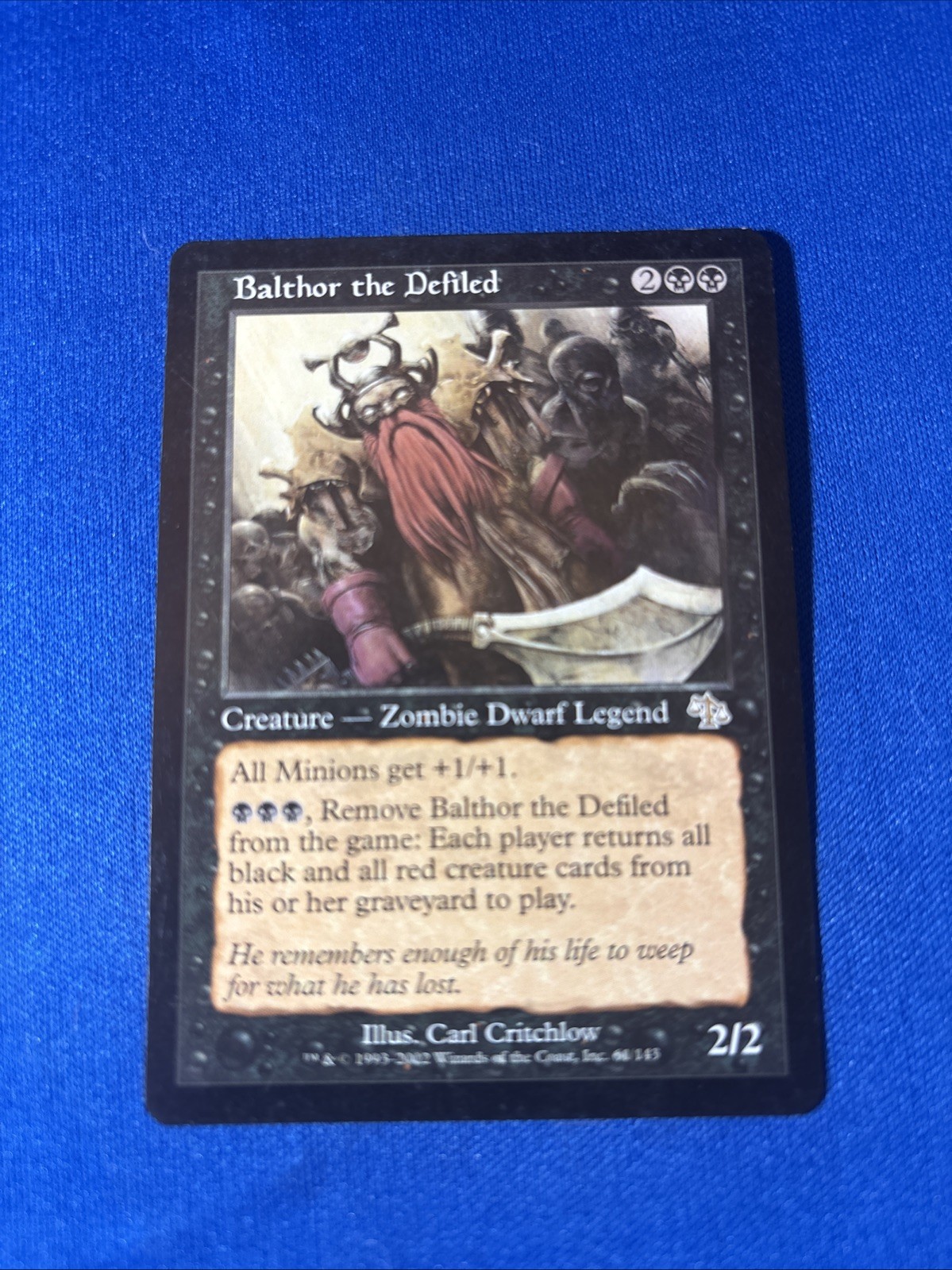 BALTHOR THE DEFILED LP Judgment mtg Magic fast shipping