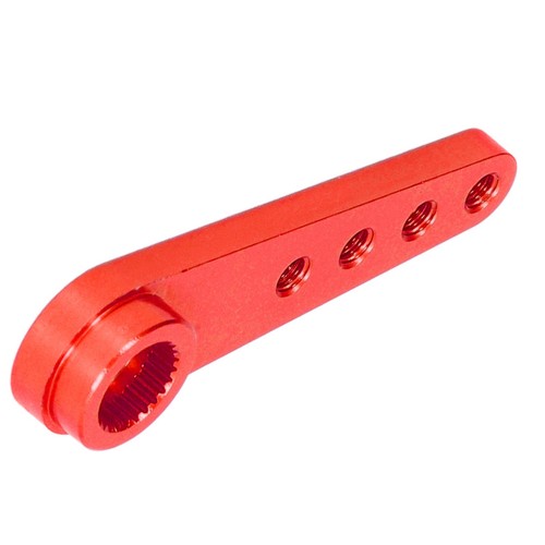 Servo Braccio 1/8 1/10 Allungato 25T Sterzo Alluminio Servo Corno Accessorio Parte - Foto 9 di 22