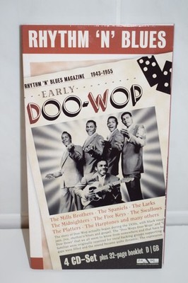 RYTHYM´N´BLUES Early Doo-Wop 4-CD & 32-Seiten Booklet 2005 !NEU!