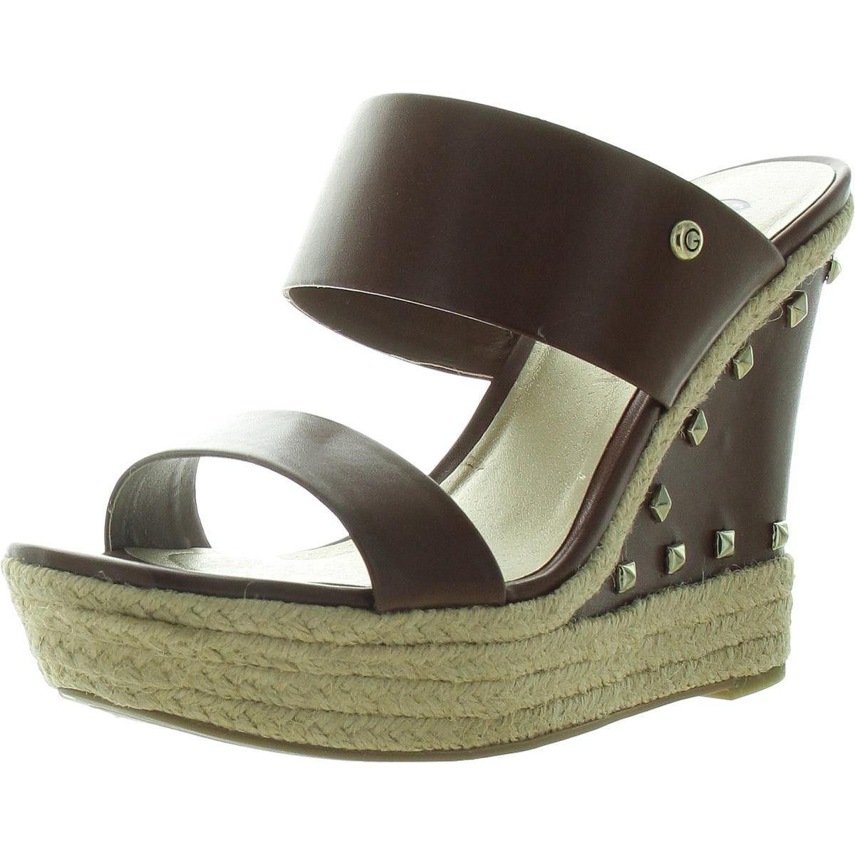 G by Guess Womens Studded  Espadrille Heels BHFO 9904